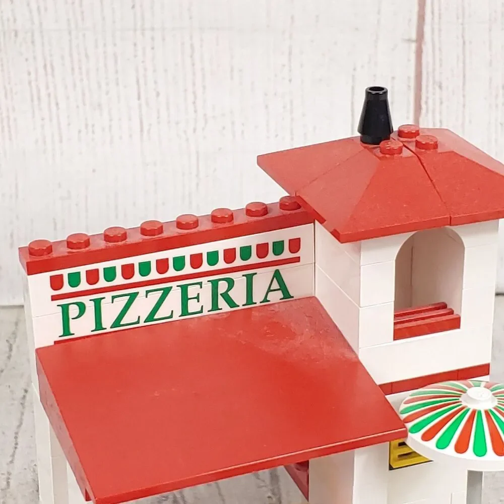 1994 LEGO Town: Pizza-To-Go Store 6350 - 100% COMPLETE w/ Instructions - NO BOX